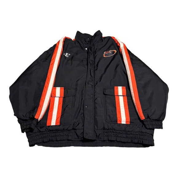 Vintage 90s Logo Athletic Pro Line Cincinnati Bengals Oversized Jacket Men's 2XL